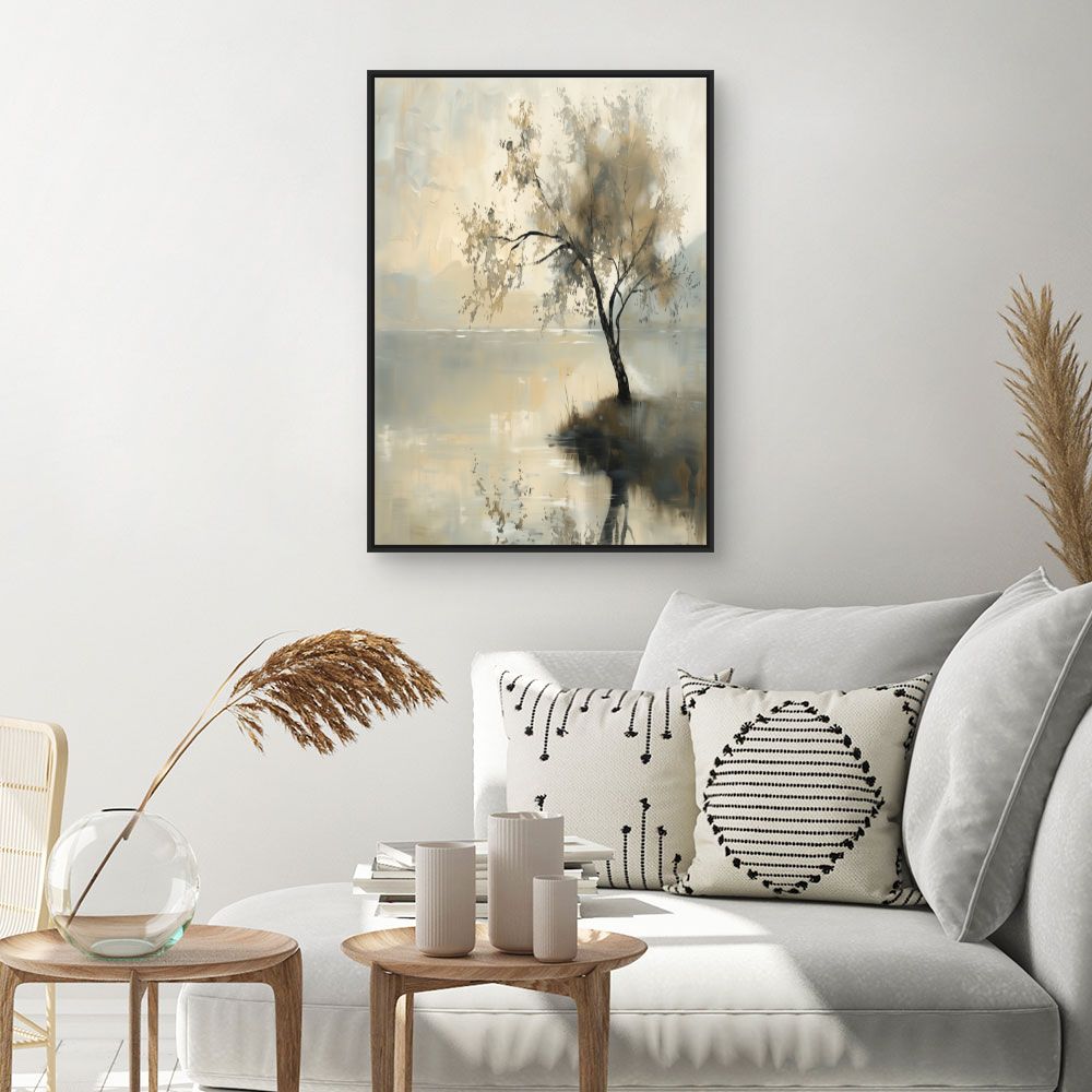 Toile "Arbre paisible"