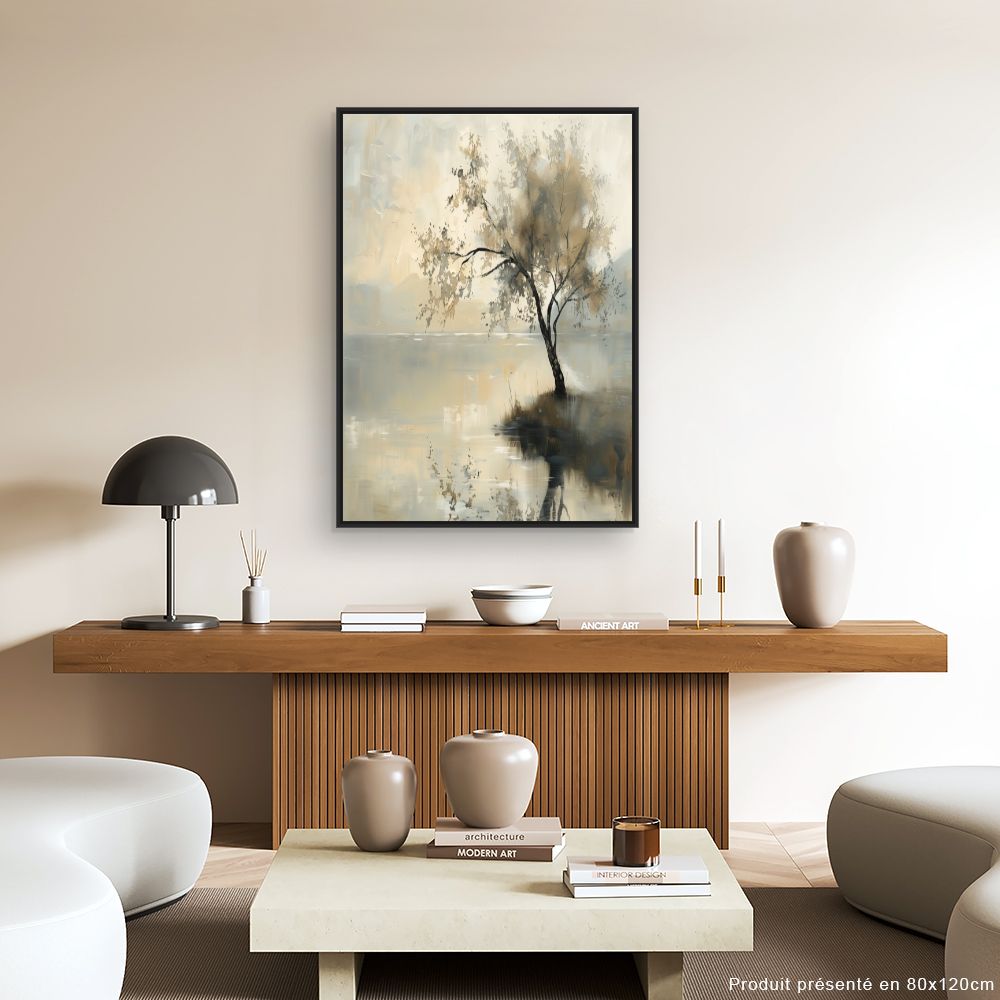 Toile "Arbre paisible"