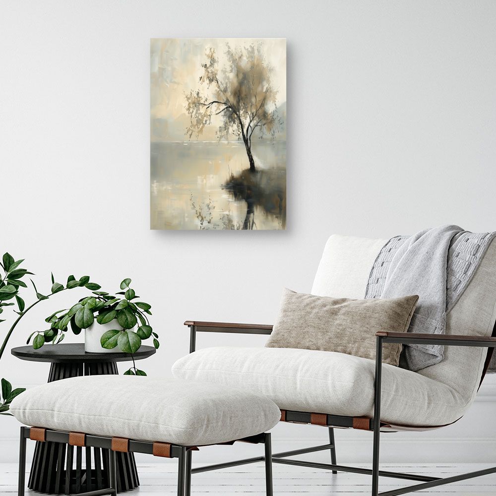 Toile "Arbre paisible"