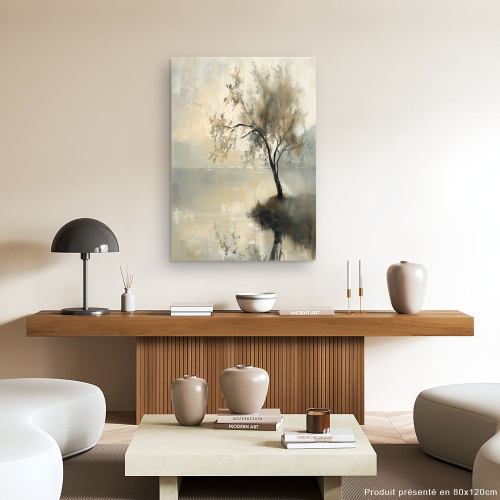 Toile "Arbre paisible"