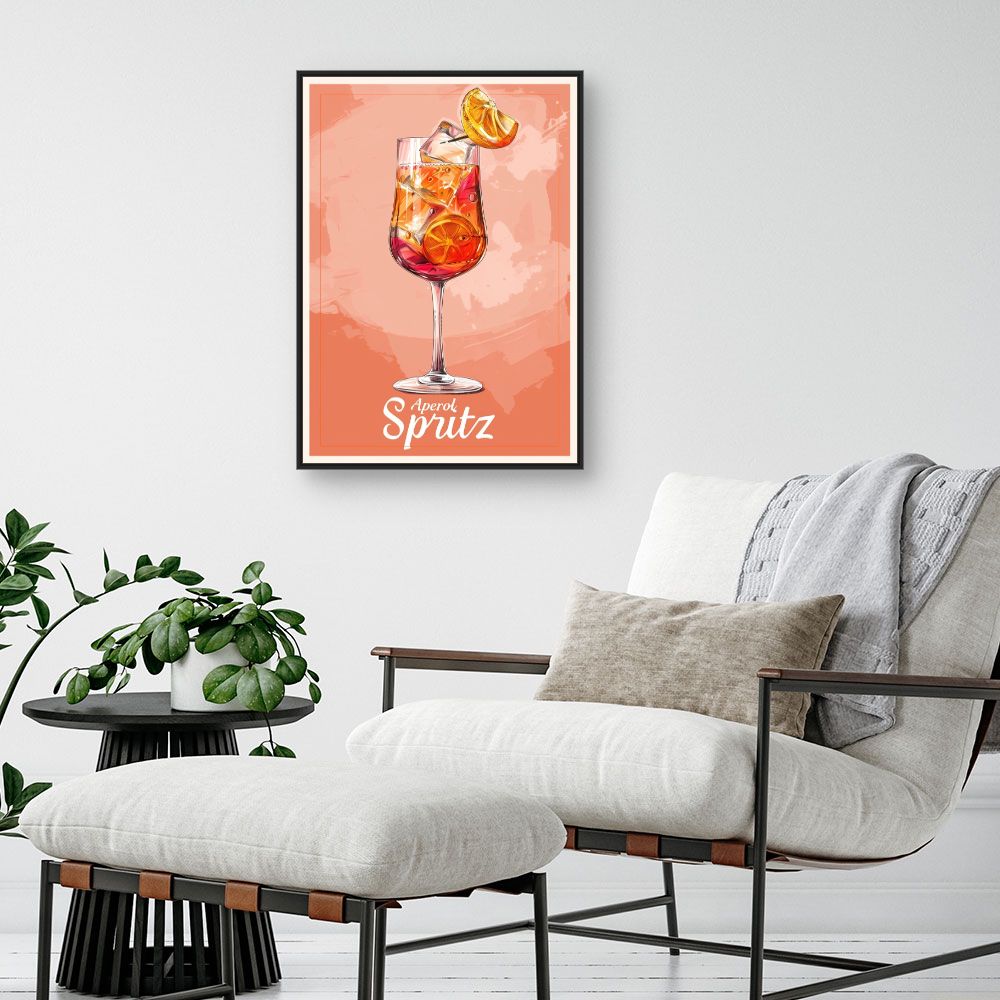 Toile "Cocktail estival chic"