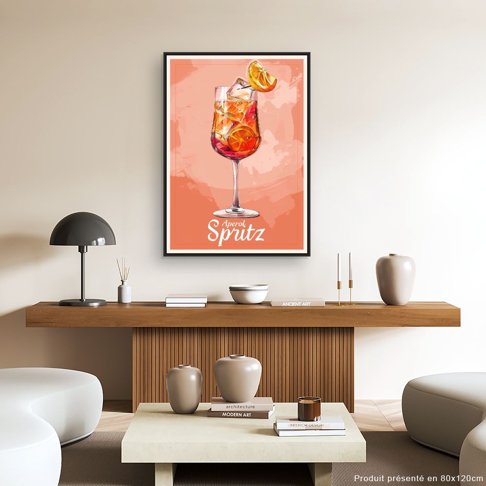 Toile "Cocktail estival chic"
