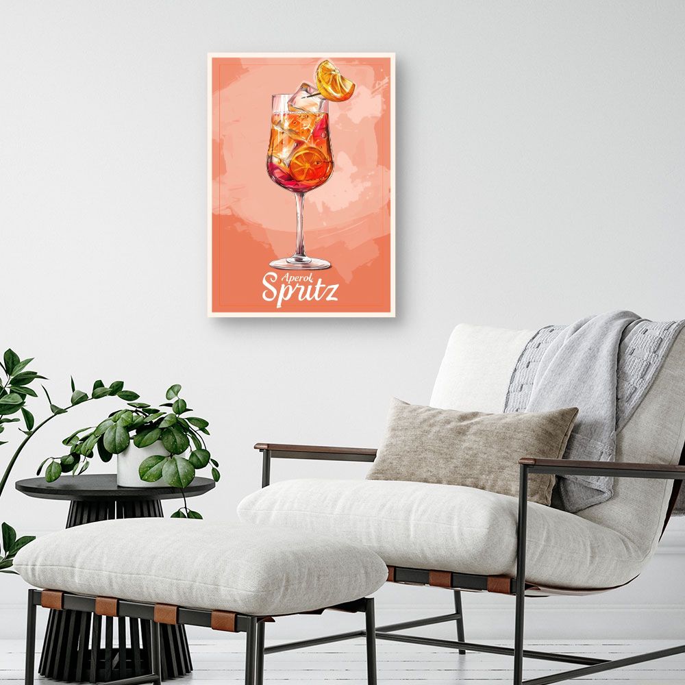 Toile "Cocktail estival chic"