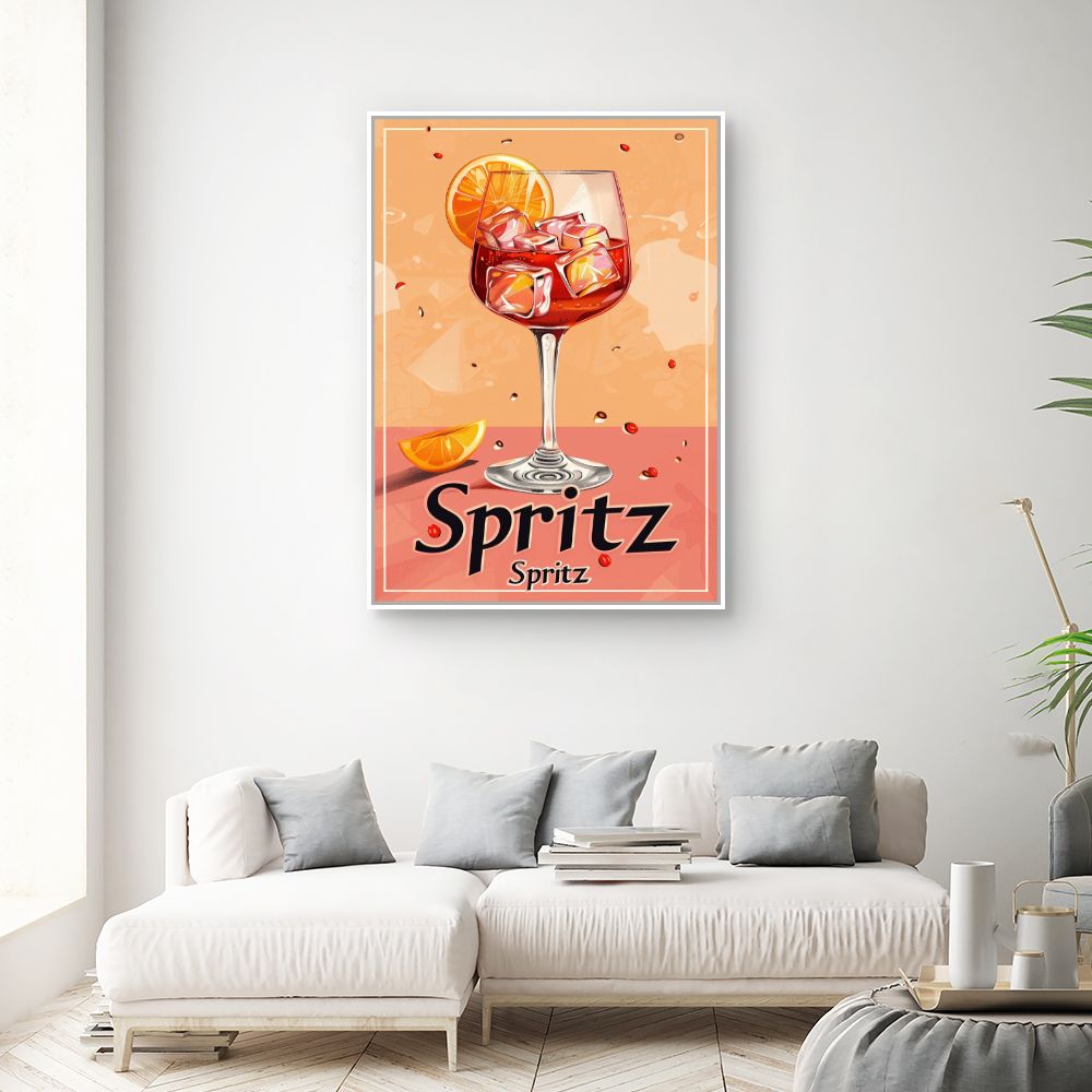 Toile "Cocktail rafraîchissant"