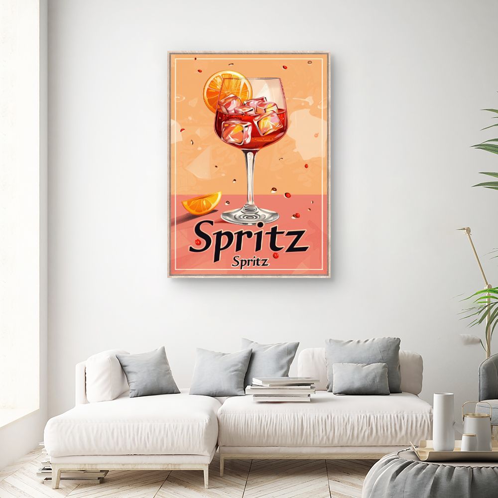 Toile "Cocktail rafraîchissant"