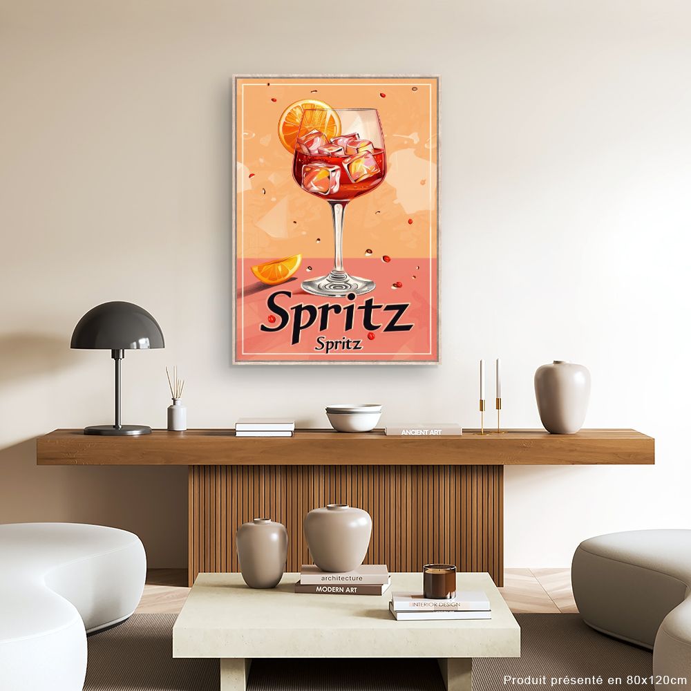 Toile "Cocktail rafraîchissant"