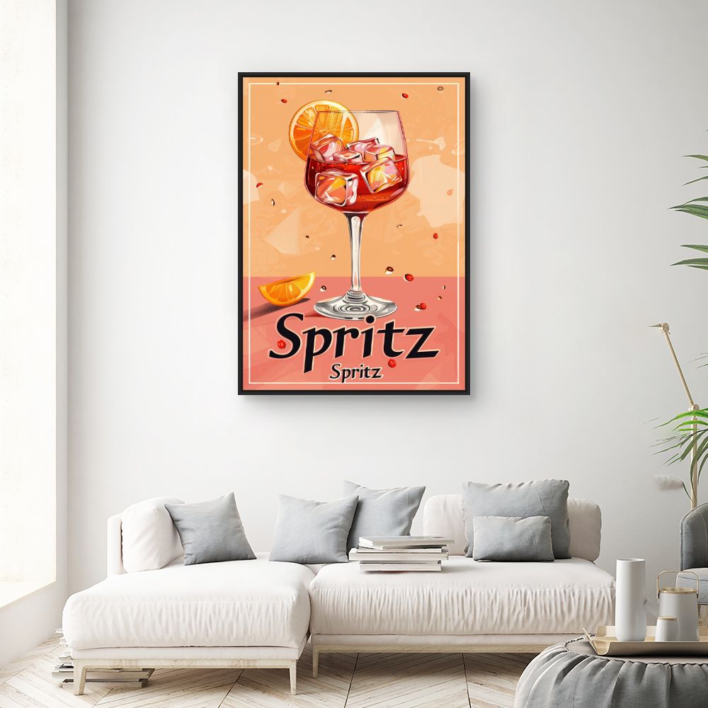Toile "Cocktail rafraîchissant"