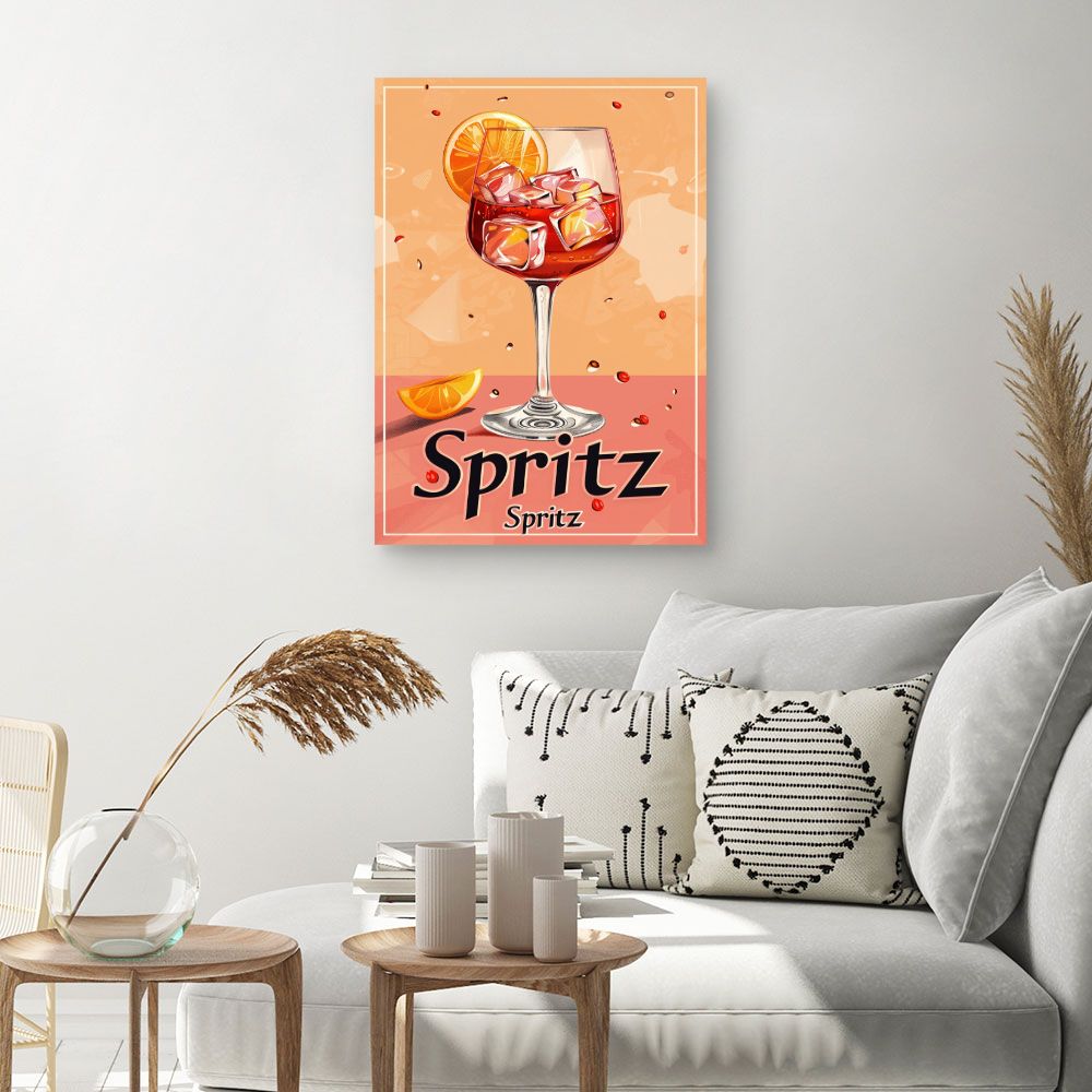 Toile "Cocktail rafraîchissant"