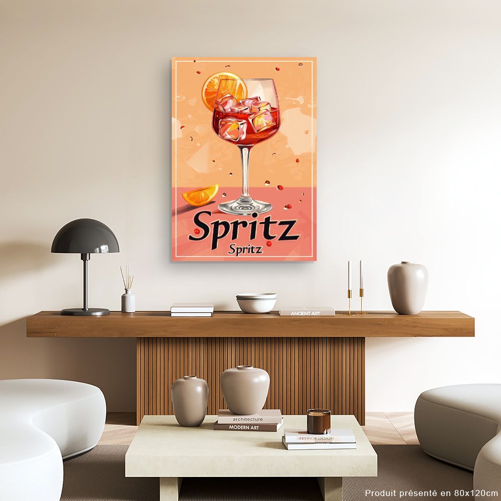 Toile "Cocktail rafraîchissant"