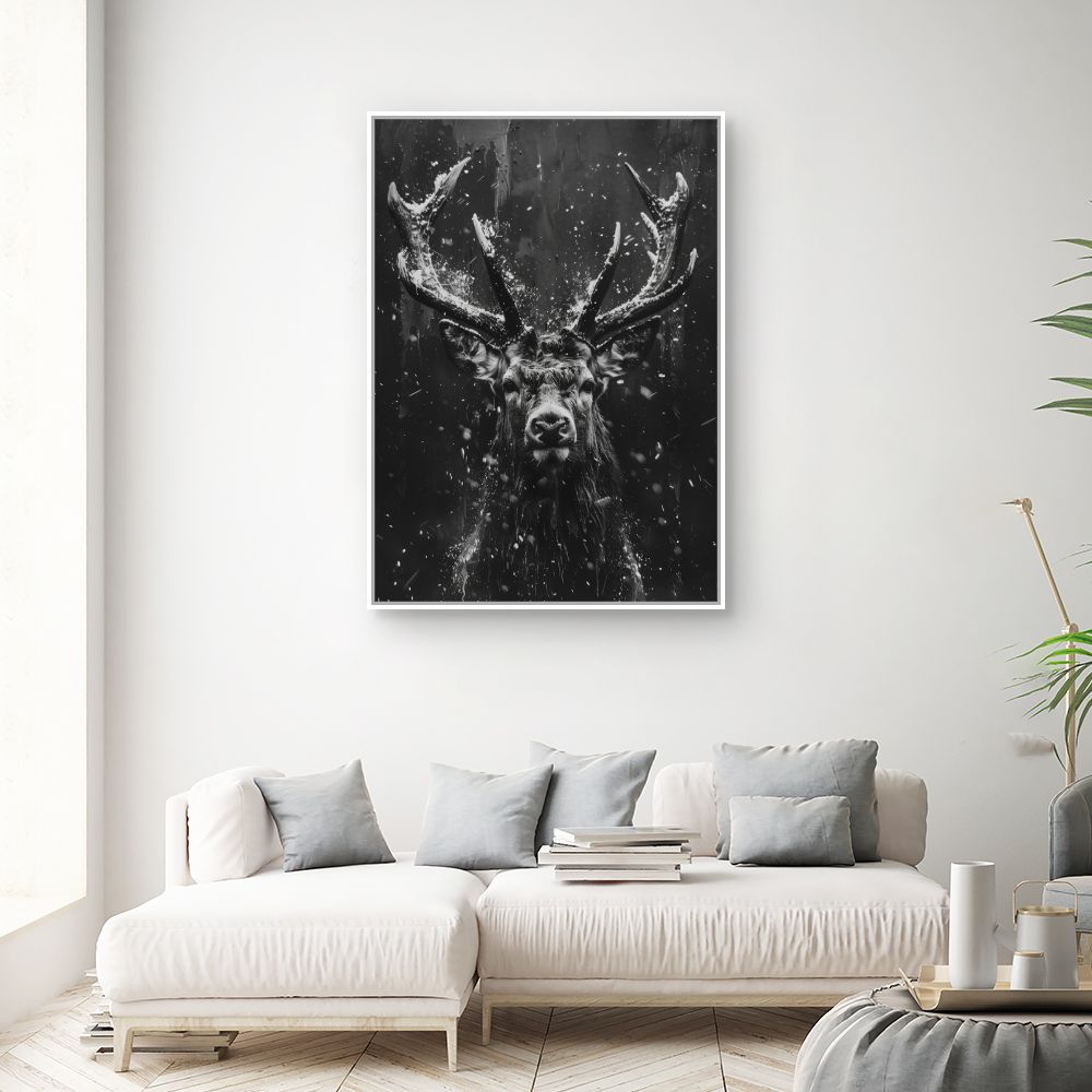 Toile "Cerf majestueux"
