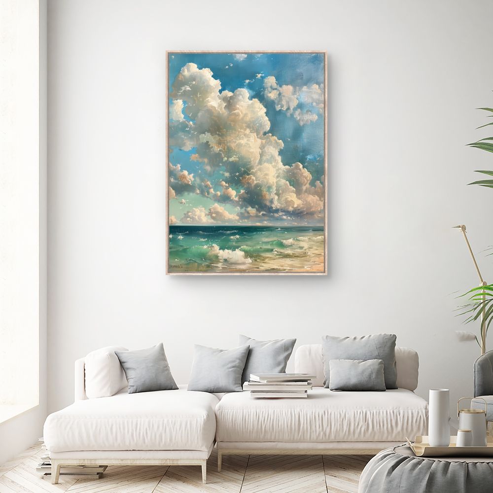 Toile "Nuages majestueux"