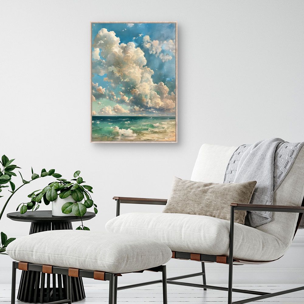 Toile "Nuages majestueux"