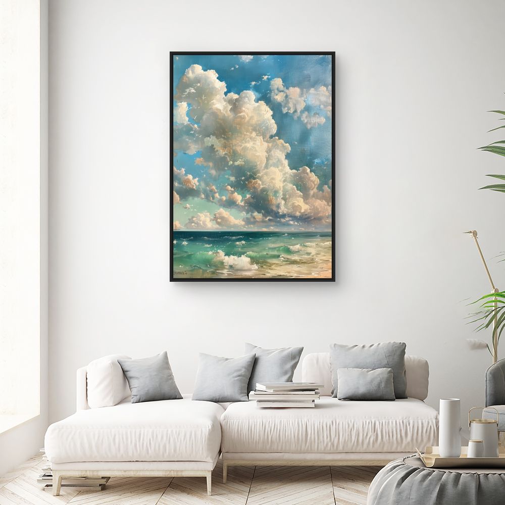 Toile "Nuages majestueux"