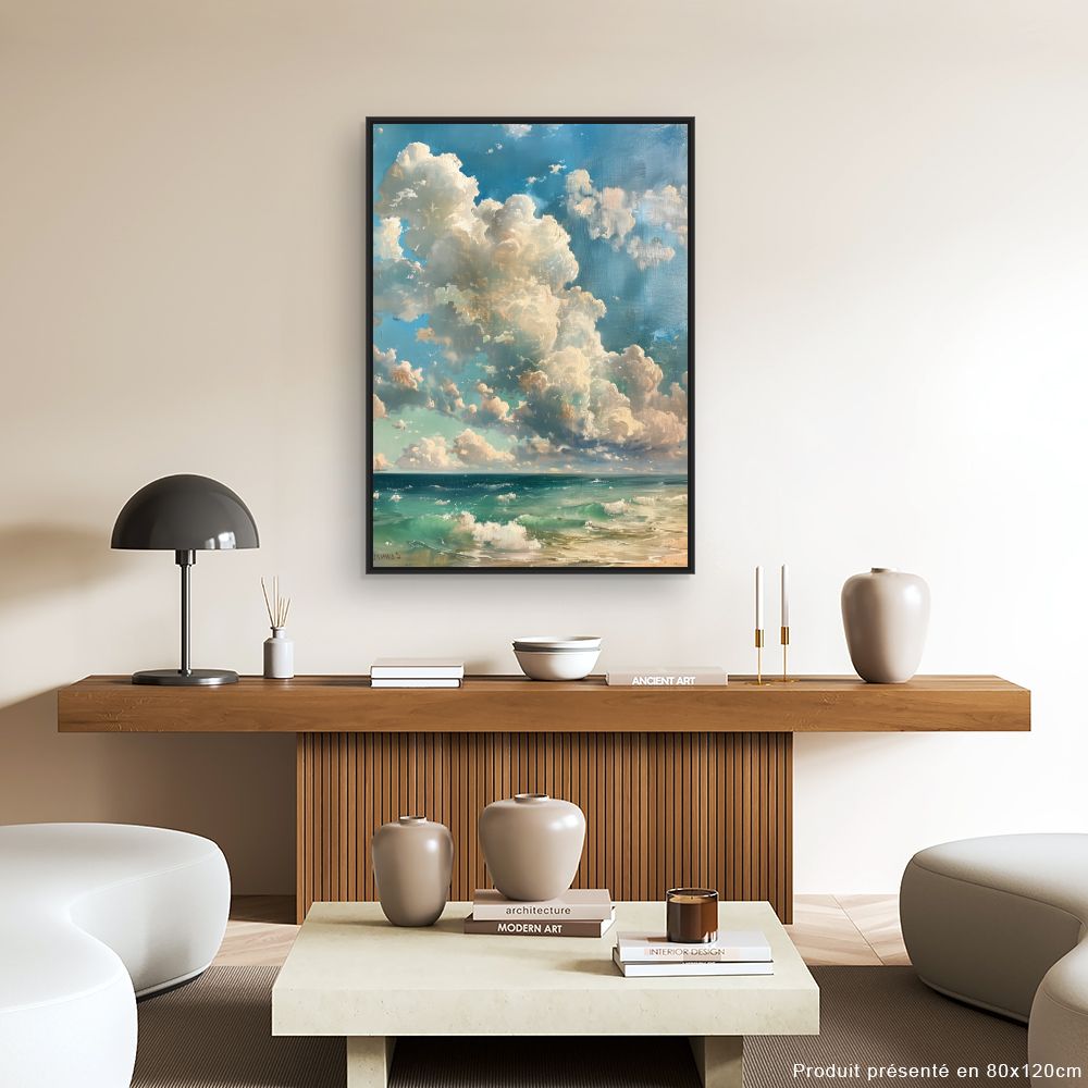 Toile "Nuages majestueux"