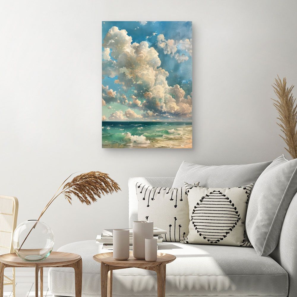Toile "Nuages majestueux"