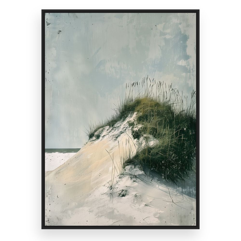 Toile Dunes apaisantes – toile cadre noir (slide 3)
