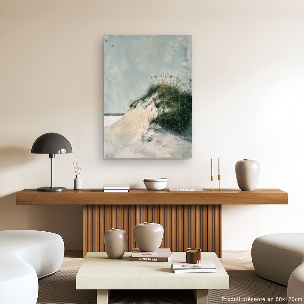 Toile "Dunes apaisantes"