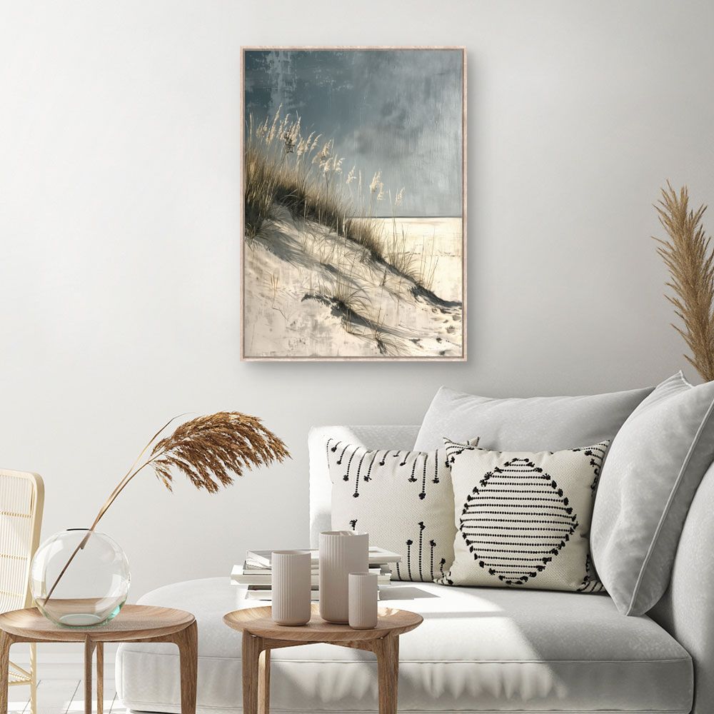 Toile Dunes tranquilles – toile cadre naturel (slide 1, 60×90)