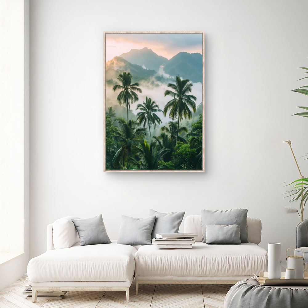 Toile "Évasion tropicale"