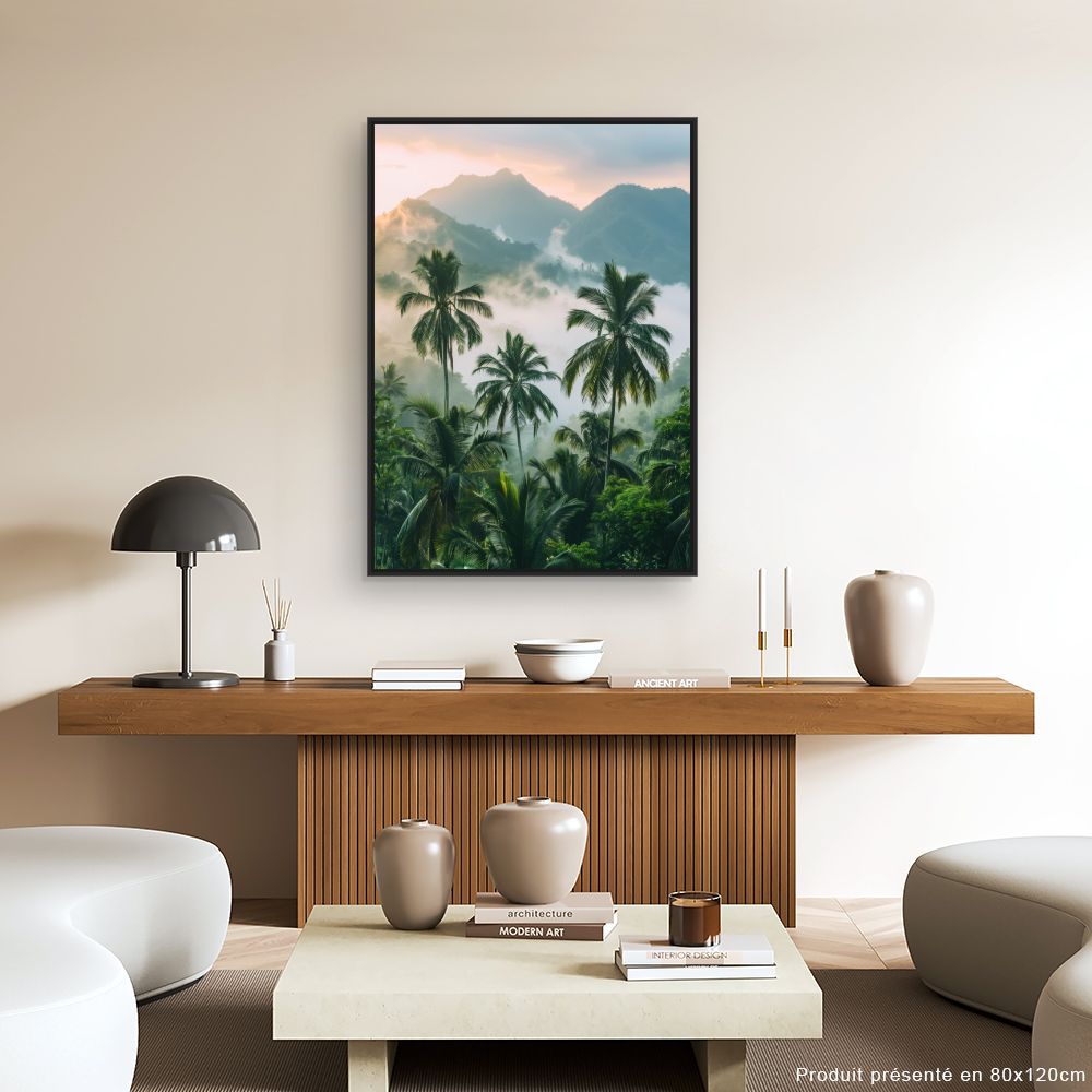 Toile "Évasion tropicale"