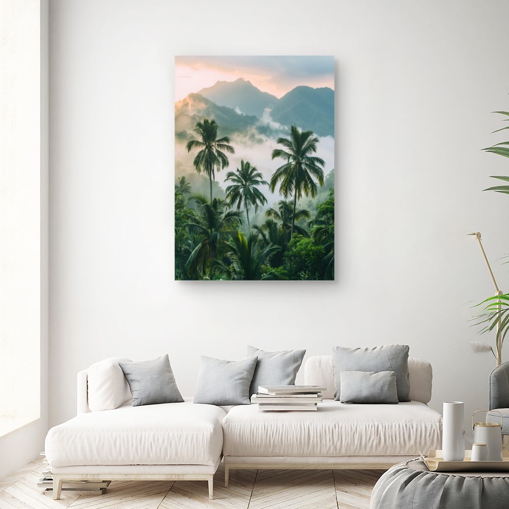Toile "Évasion tropicale"