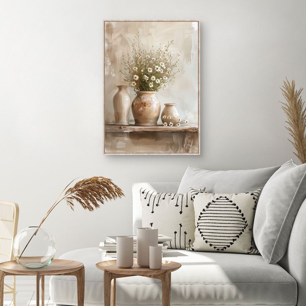 Toile Jolie nature morte – toile cadre naturel (slide 1, 60×90)