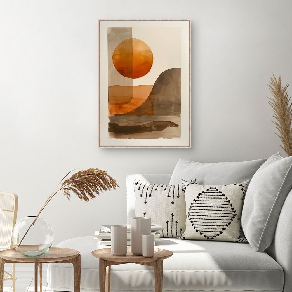 Toile Coucher de soleil – toile cadre naturel (slide 1, 60×90)