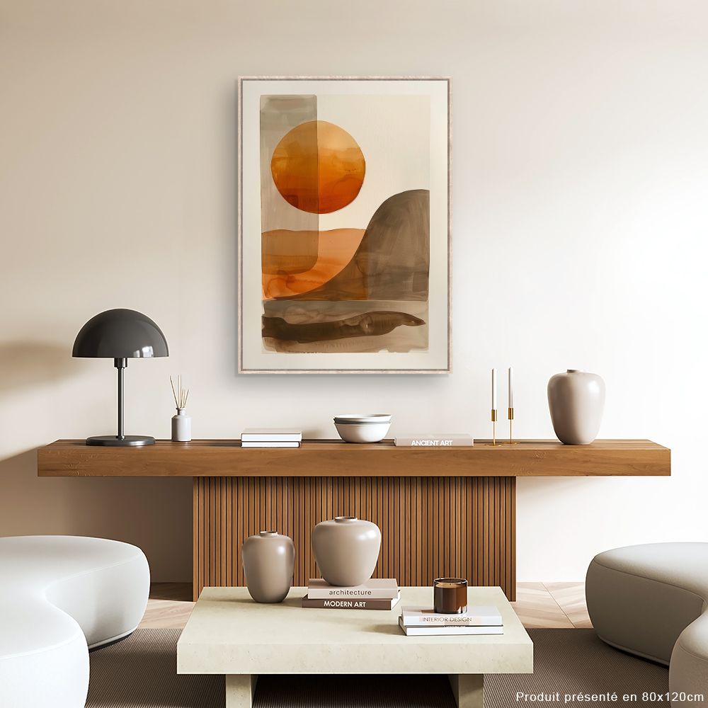 Toile "Coucher de soleil"