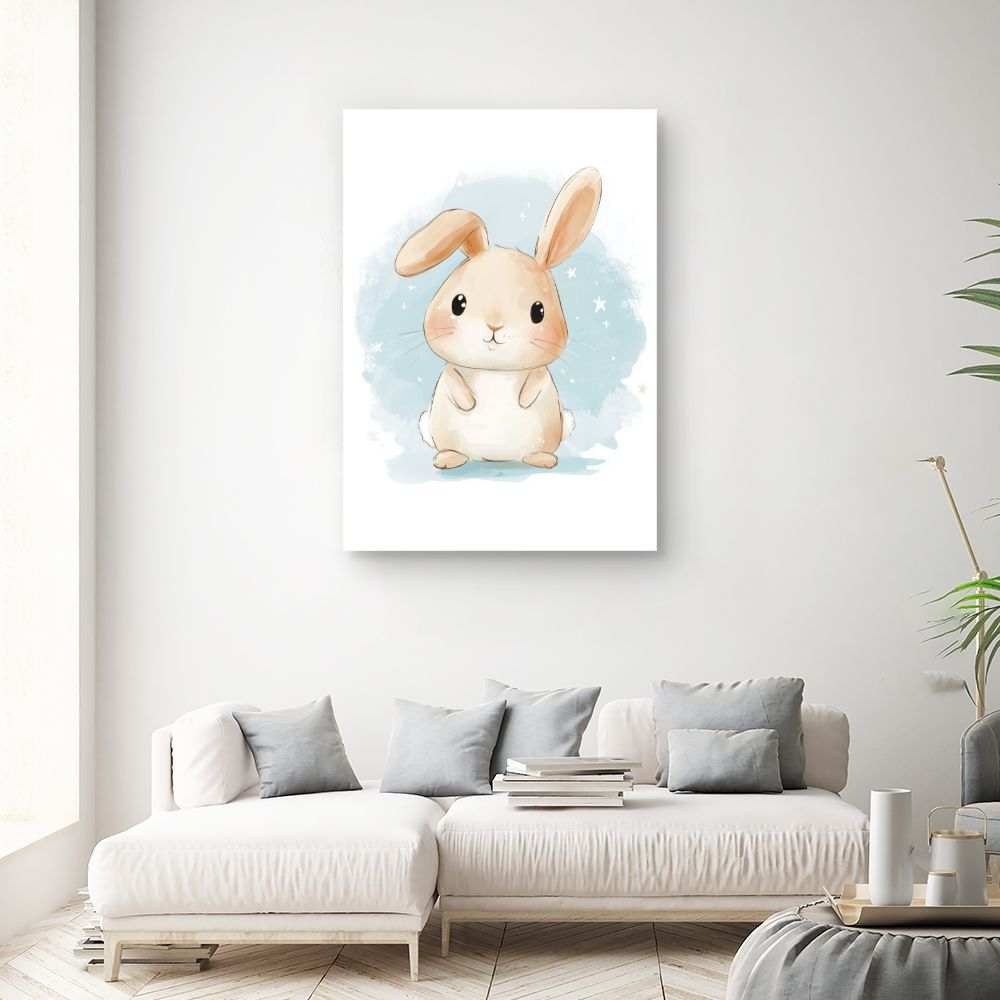 Tableau 'Lapin adorable'