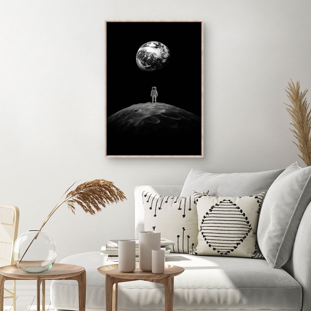 Tableau 'Exploration lunaire'