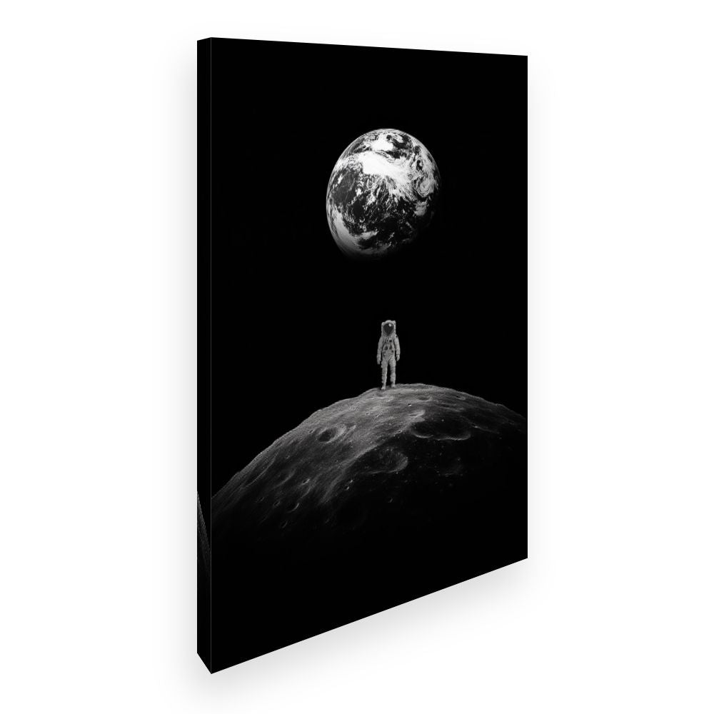 Tableau imprimé pour enfants 'Exploration lunaire'