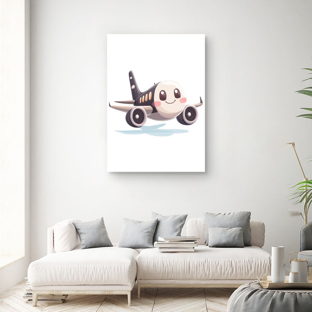 Tableau 'Avion adorable'