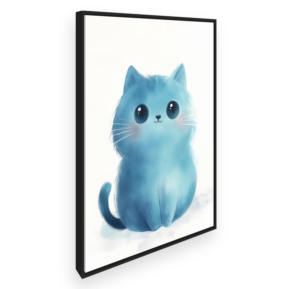 Tableau imprimé pour enfants 'Chat mignon'