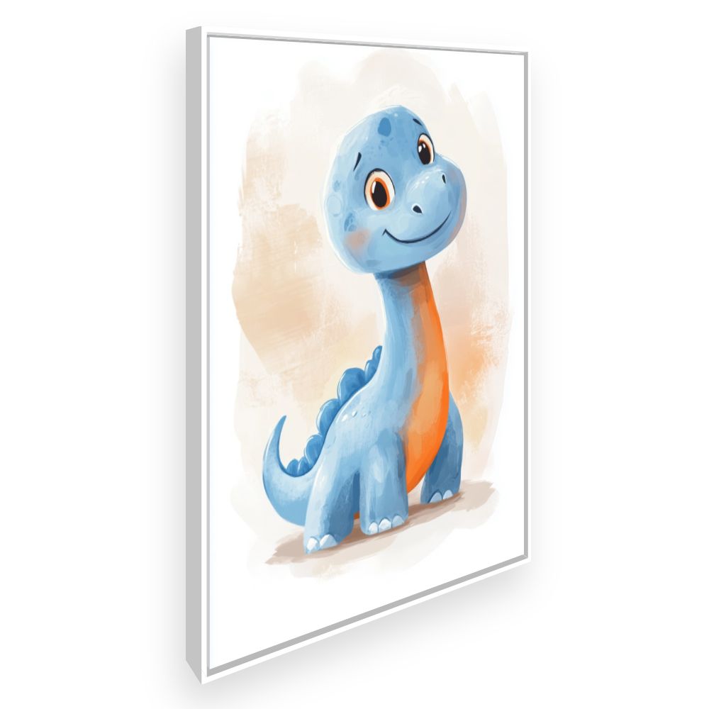 Tableau imprimé pour enfants 'Dino adorable'
