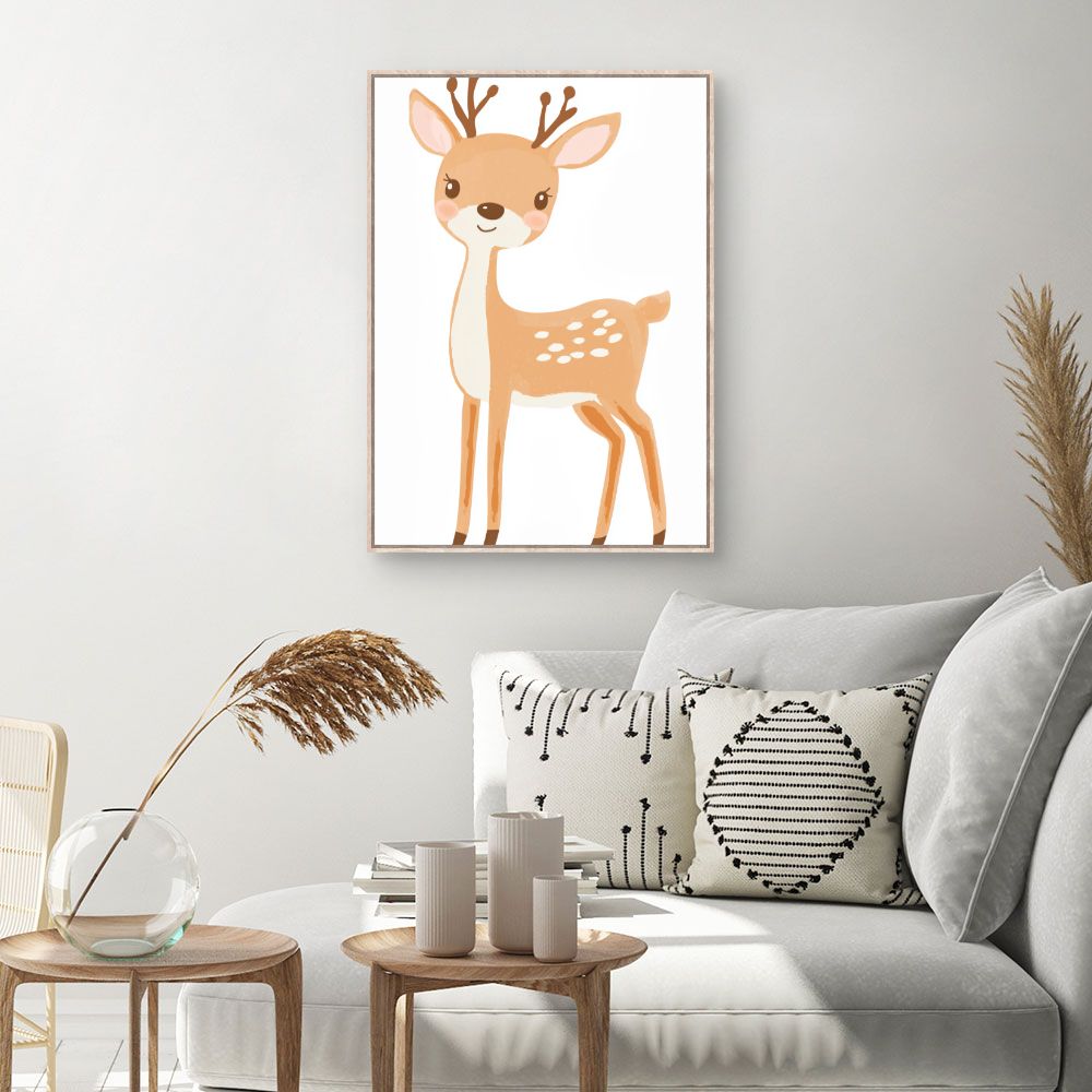 Tableau 'Faon adorable'