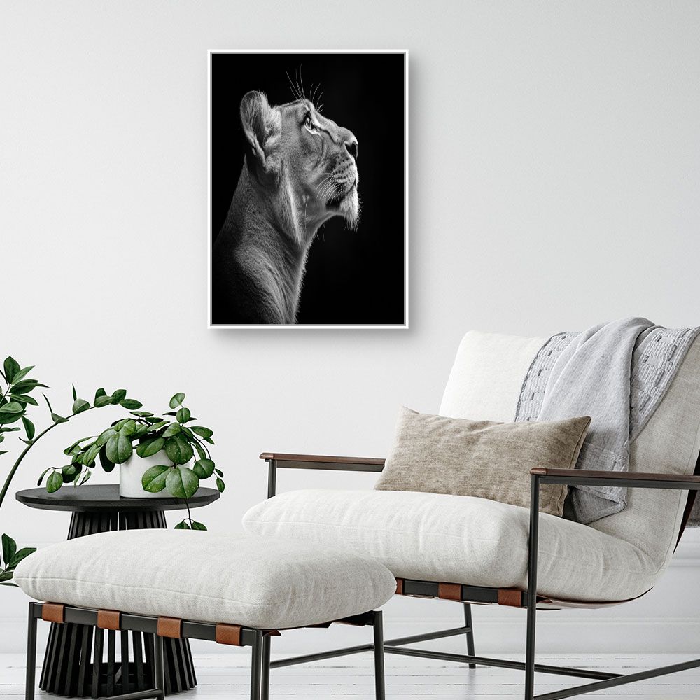 Toile "Lion majestueux"