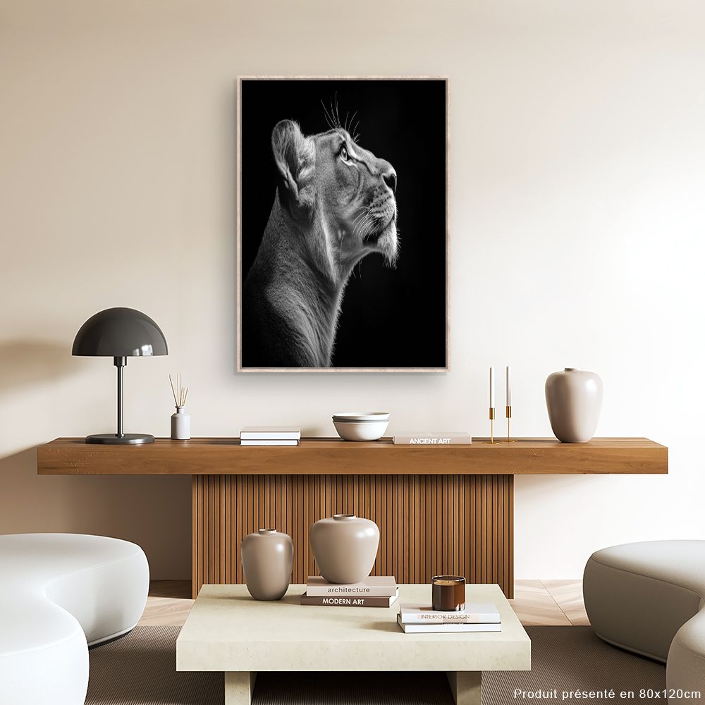 Toile "Lion majestueux"