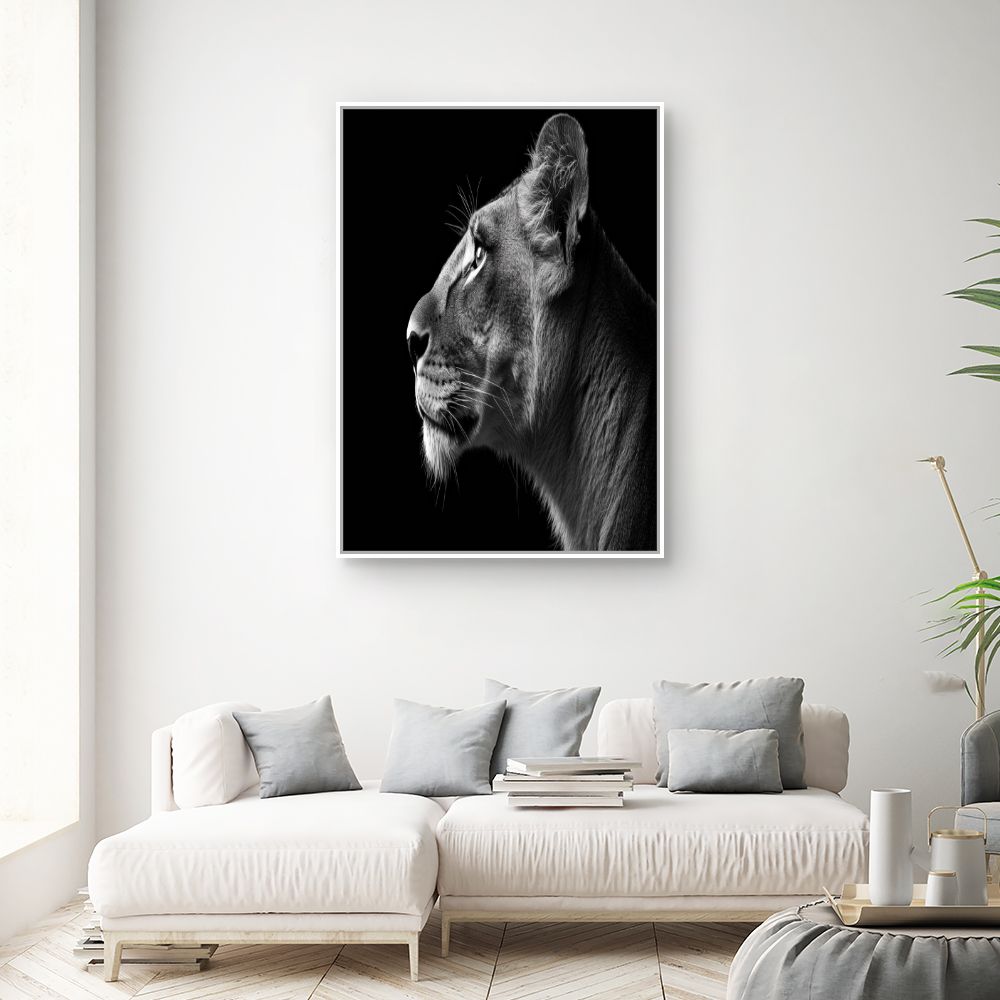 Toile "Regard majestueux"