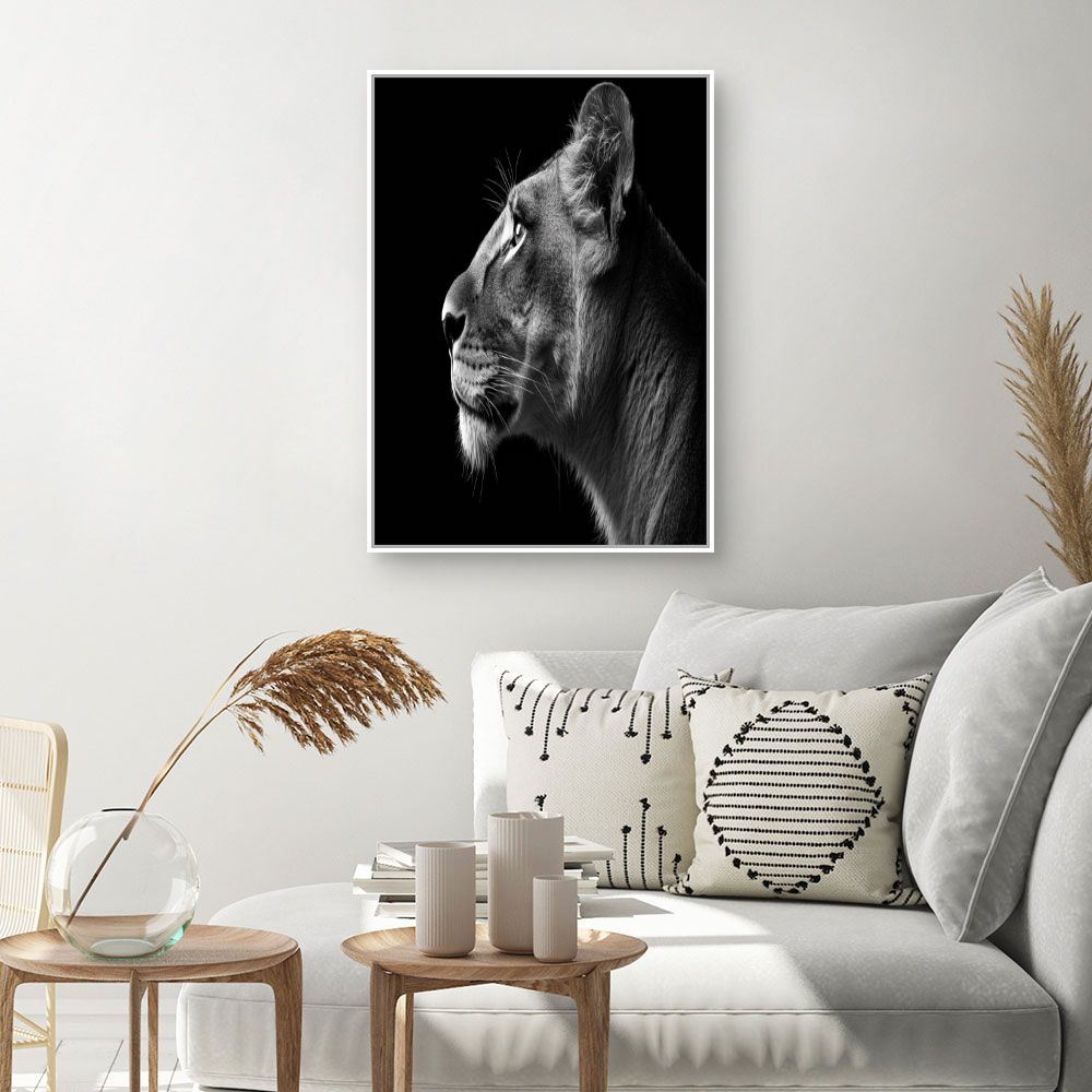 Toile "Regard majestueux"
