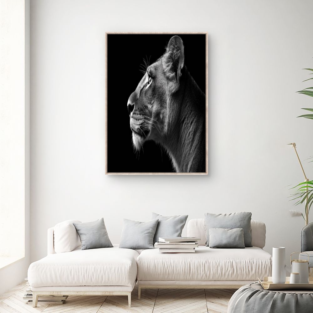 Toile "Regard majestueux"