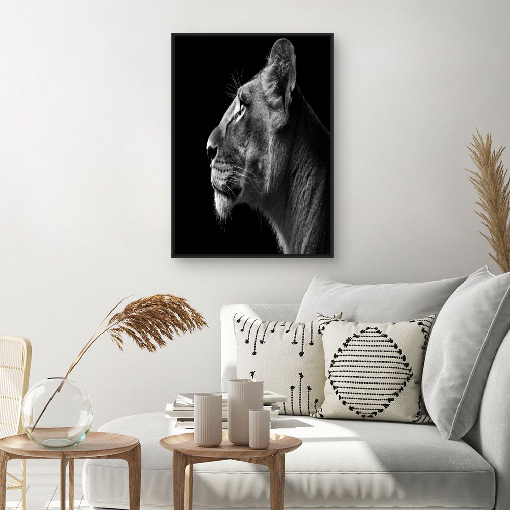 Toile "Regard majestueux"