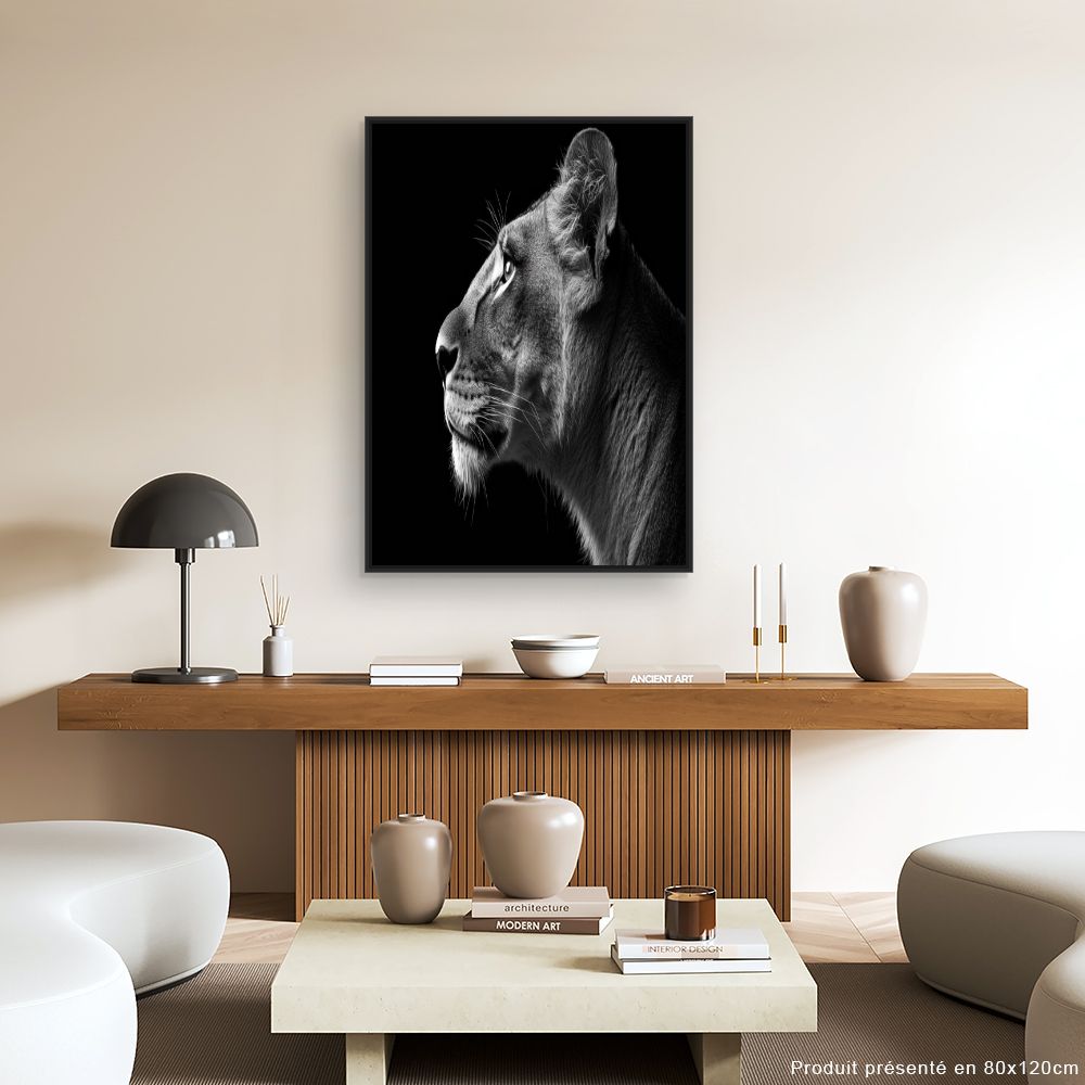 Toile "Regard majestueux"
