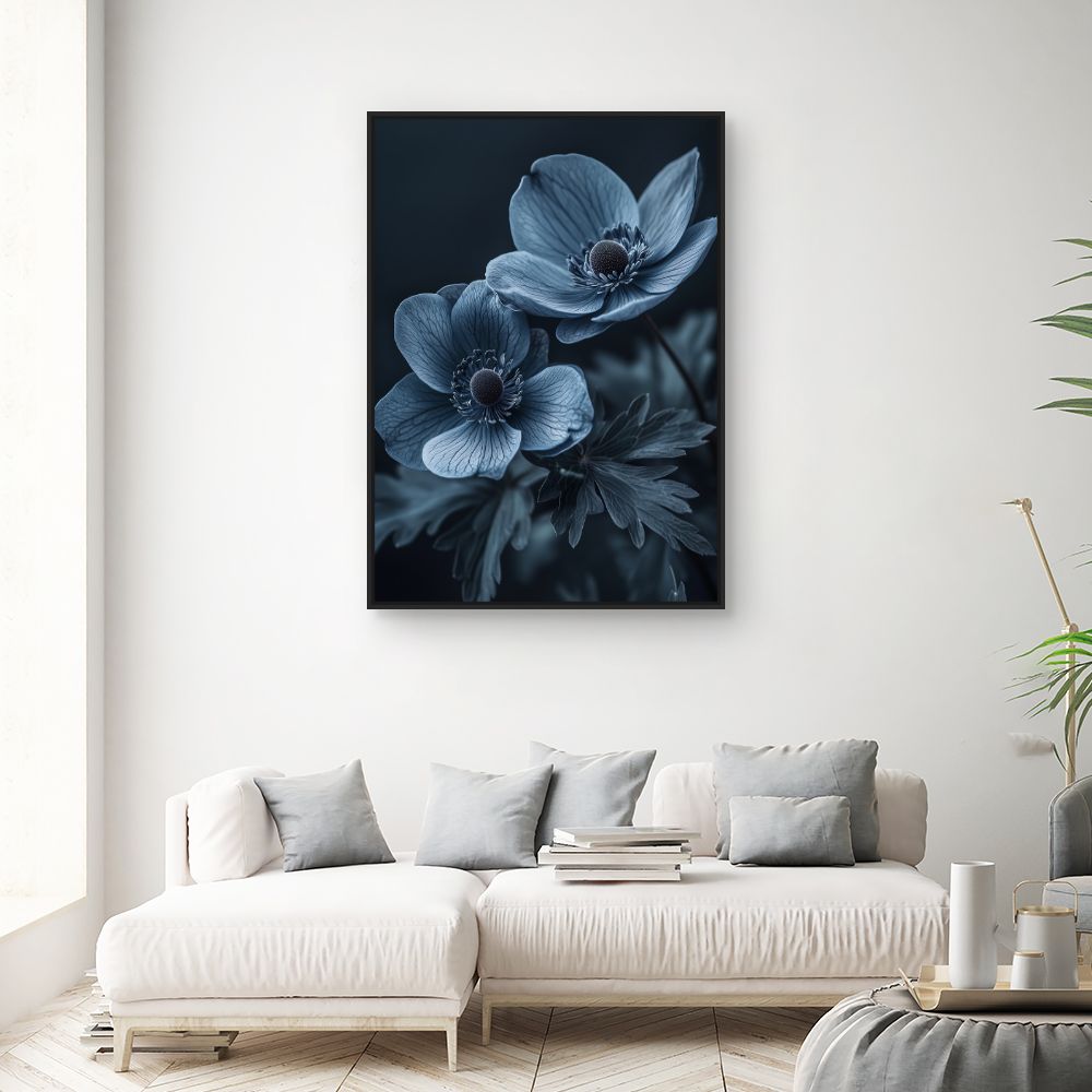 Toile "Fleurs élégantes"