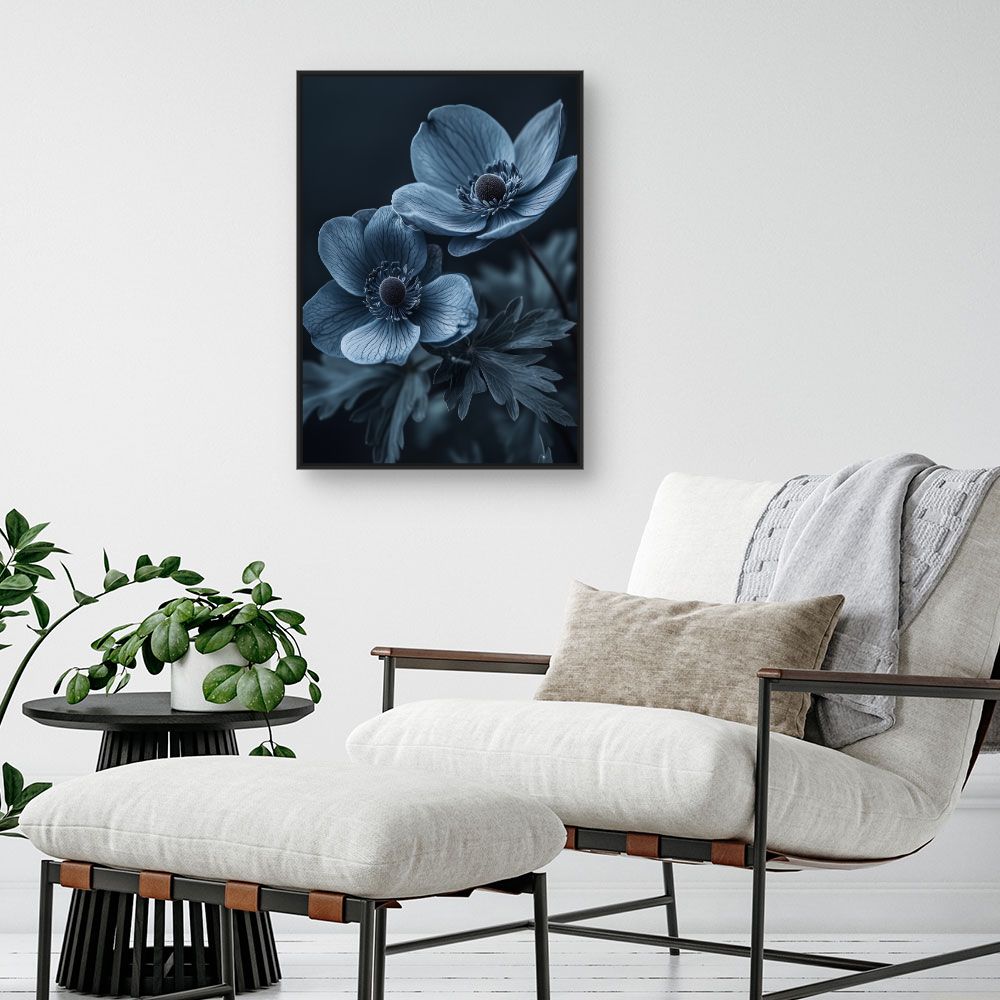 Toile "Fleurs élégantes"