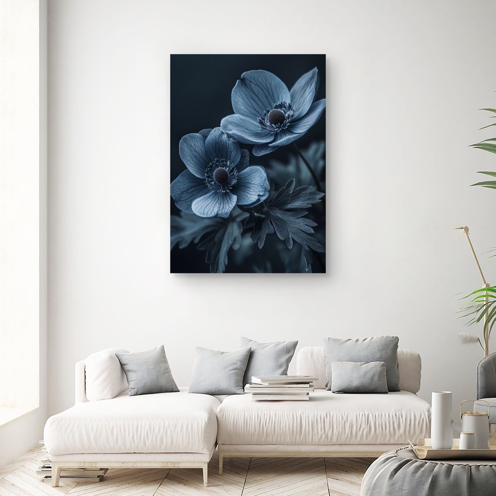 Toile "Fleurs élégantes"