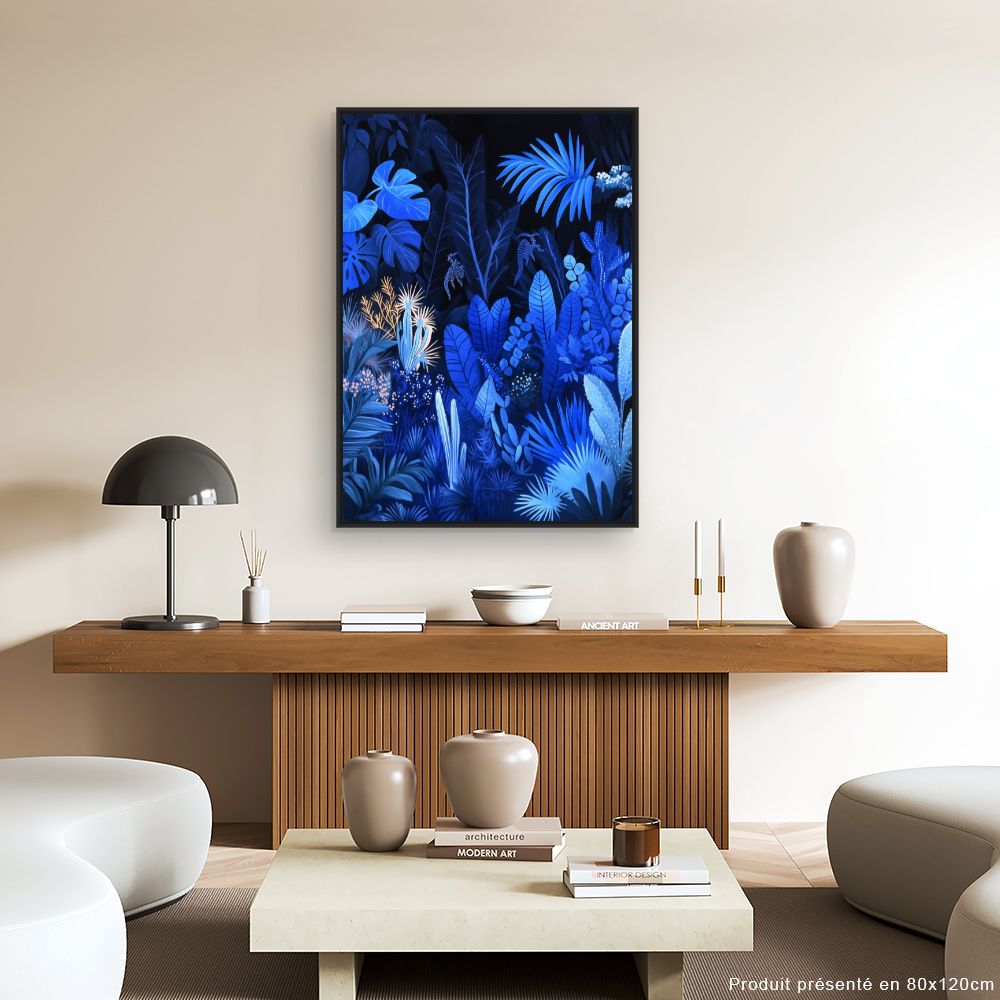 Toile "Forêt tropicale mystique"