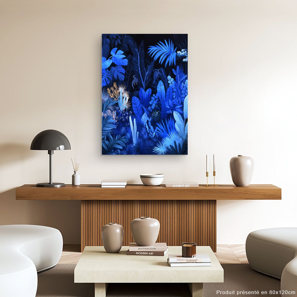 Toile "Forêt tropicale mystique"