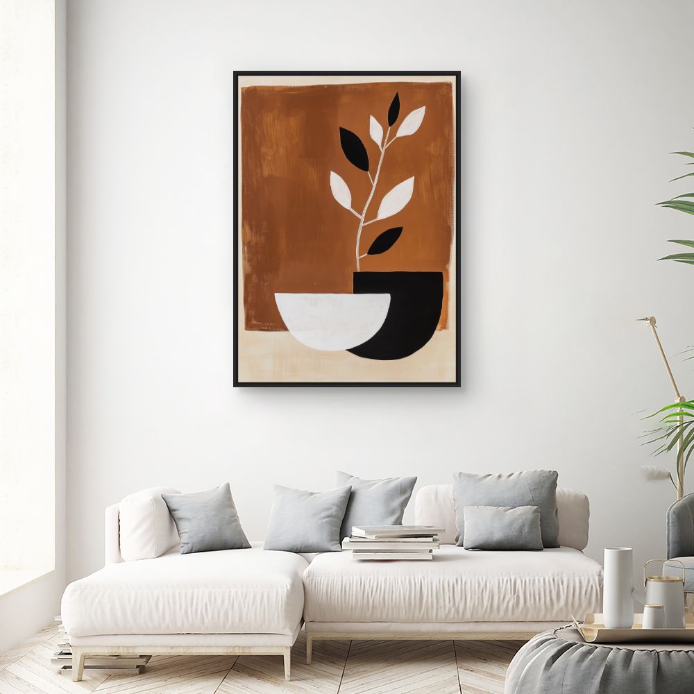 Toile "Élégance minimaliste"