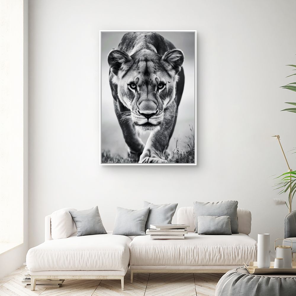 Toile "Lion majestueux"