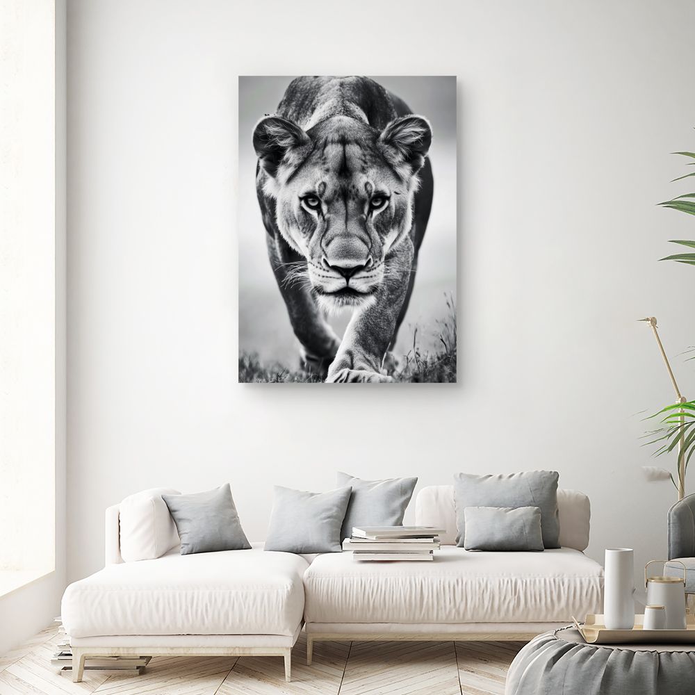 Toile "Lion majestueux"